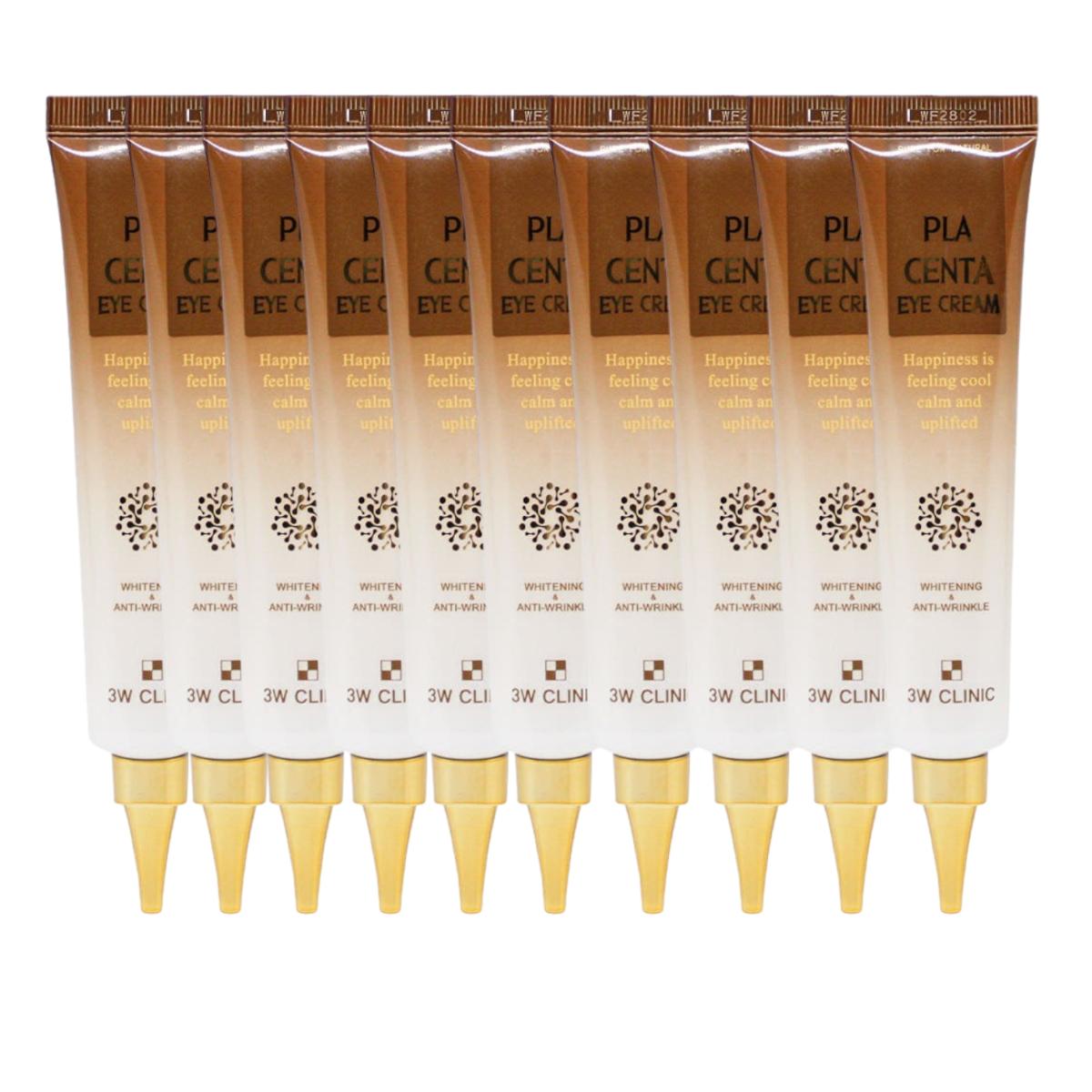 

3W Clinic Collagen & Luxury Placenta Anti-Wrinkle Eye Cream – Brightening & Firming Care (40ml x 10pcs Bulk Value Set)