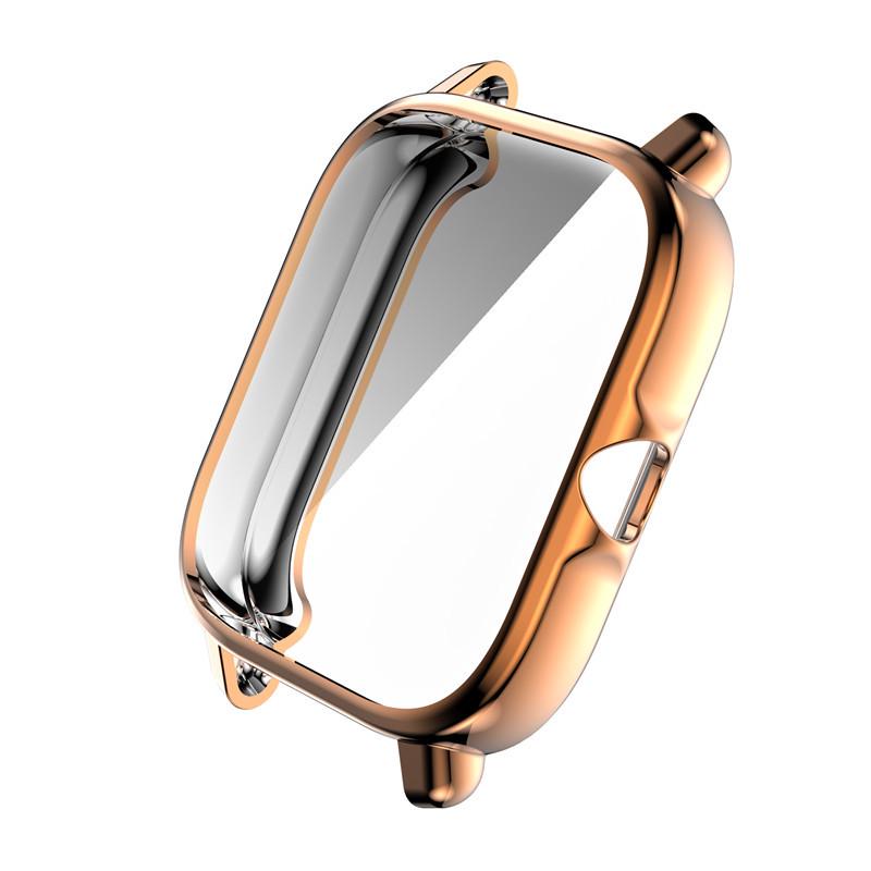 Amazfit GTS3 Electroplated Full Coverage TPU Protective Watch Case - Anti-Drop Cover