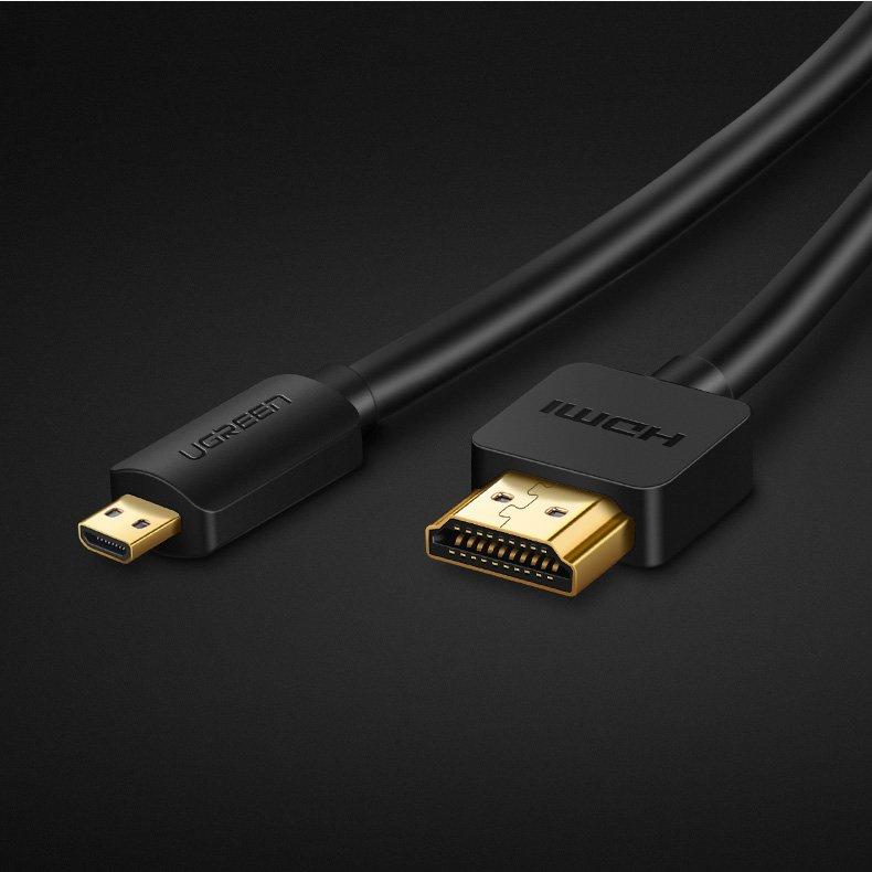 Ugreen 4K 60Hz HDMI To Micro HDMI Cable | 1.5m | Model 30102 | Black