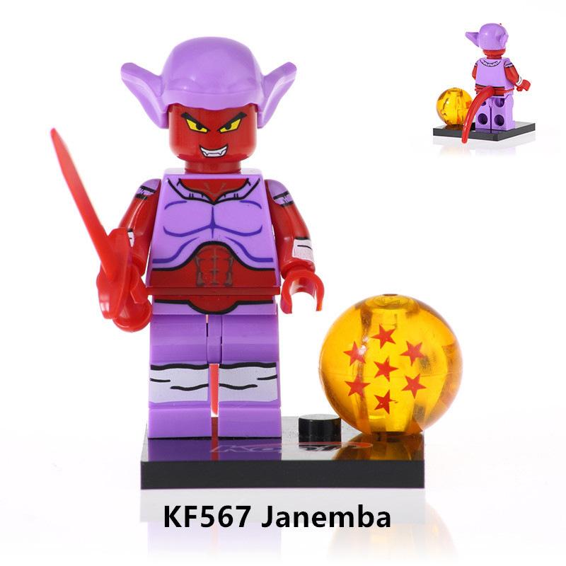 Dragon Ball Doll Building Block Villain Small Particle Splicing Doll Single Toy Bag