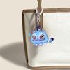 2d Acrylic Compass Support Stick Rocking Music Keychain Pendant Accessory