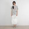 RIBBON HAIR PIN SET FRILL ECO BAG WHITE