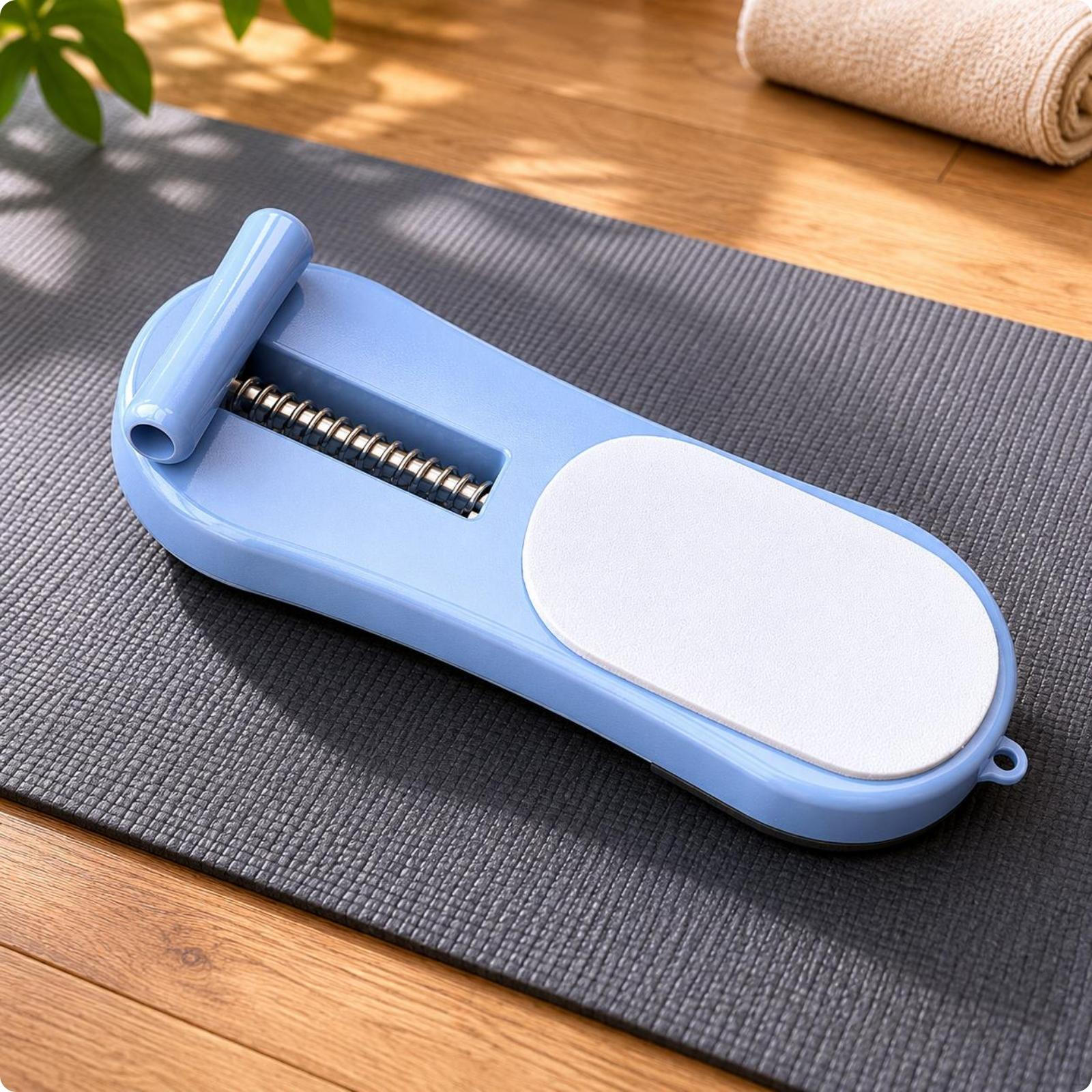 Arch Training Device Adjustable Resistance Foot Exerciser LowProfile Blue синий