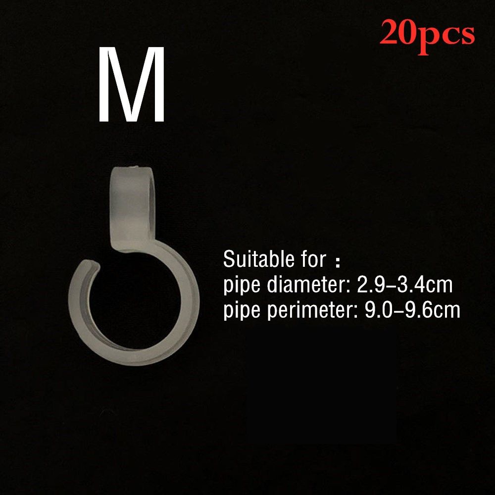

Non-slip Wind Clip Hanging Buckle Anti-slip Clothes Hanger Buckle Windproof Hook Windproof Clips M(suit for pipe dia.2.9-3.4cm)