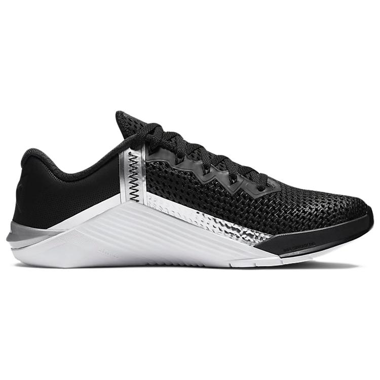 Ny Nike Metcon 6 Svart Metallic Sølv Dame AT3160-010