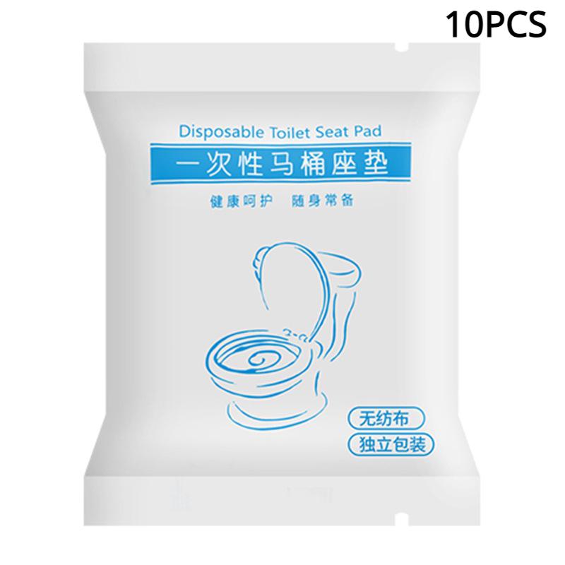 

20/10/5 шт одноразовый чехол для сиденья унитаза моющийся нетканый материал портативный дорожный школьный общественный туалет туалетный коврик