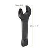 Uxcell 34mm Striking Steel Single Head Hand Tool Open-End Wrench, High-Tensile Spanner,