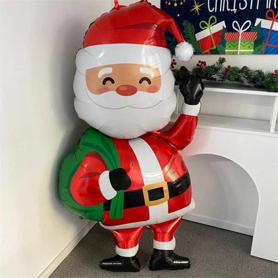 Christmas Balloons & Santa Ornaments for Party Decorations
