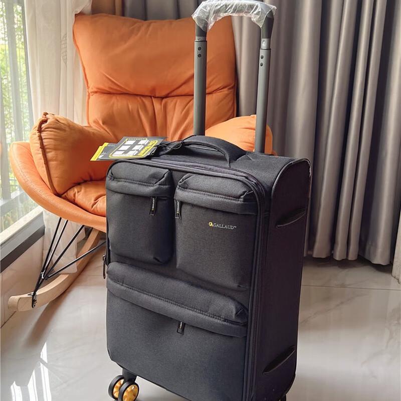 LONE WOLF Oxford Fabric Travel Suitcase 20 inch