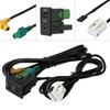 Ersatz AUX USB Schalter Port Buchse & Kabel USB AUX Schalter Stecker mit Kabel für RCD510 RCD310 Autozubehör