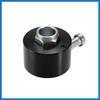Aluminum Alloy Steering Wheel Quick Release Disconnect 3 Holes Hub 0.27" Bore Black Auto Accessories
