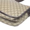 GUCCI GG plus GG Supreme Shoulder Bag GG Supreme Canvas Brown 201732 002122 Used