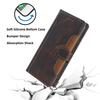 For Samsung Galaxy A15 4G/A15 5G Cover Straw Hat Design PU Leather Stand Wallet Cell Phone Case