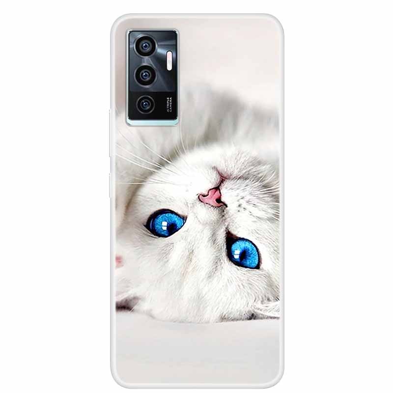 For vivo V23e V21E 5G 4G Cases Transparent Marble Soft TPU Silicone Back Covers for Vivo V21 5G Cases Clear Bumper for vivoV21