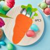 6Pcs Easter Cutlery Pouch Silverware Holder Bags Table Decoration Utensil Sleeve for