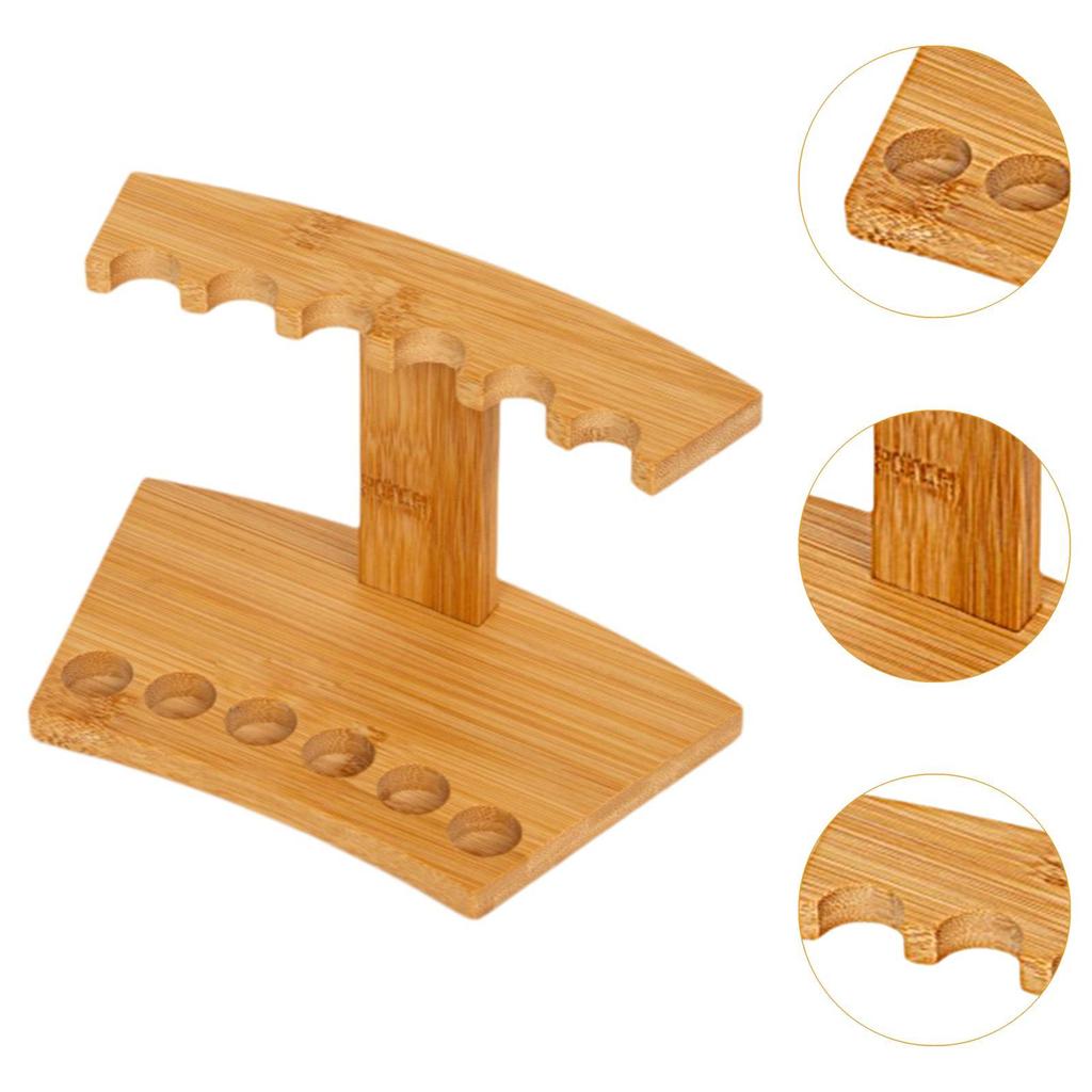 Incense Sticks Holder Rack Elegant Detachable Portable Wood Shelf Incense Tube