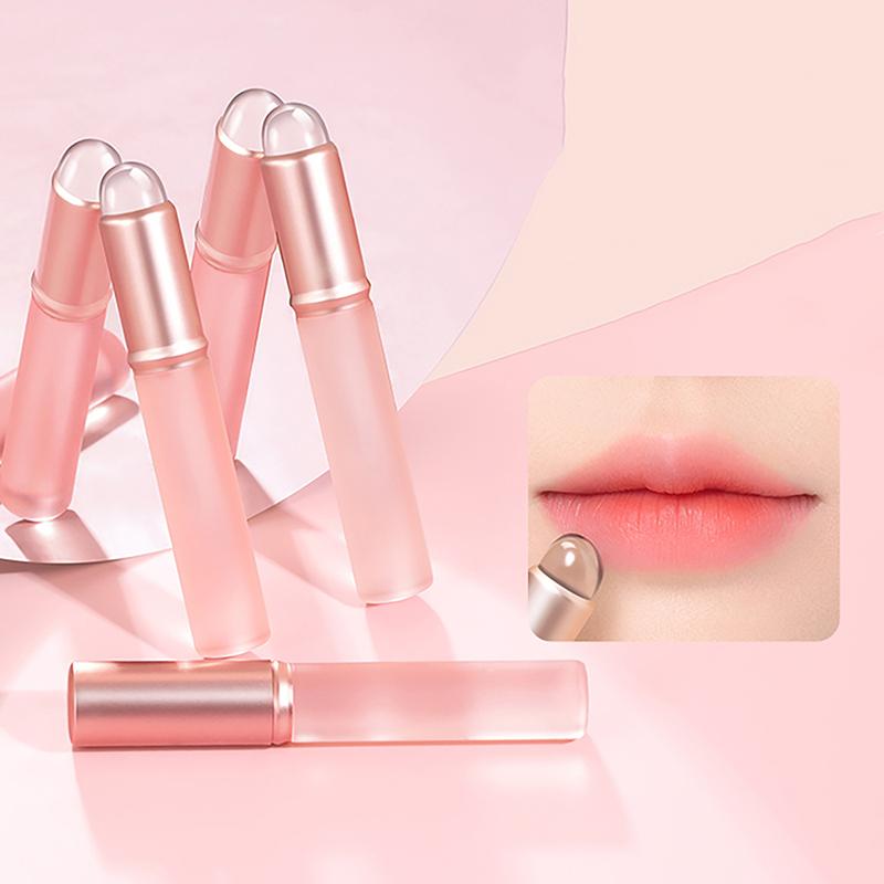 

Silicone Round Head Soft Lip Brush Lipstick Blending Brush Smudge Brush Girls Women Cosmetic Tools Make Up Brushes Beauty Gift one size