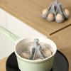 Portable Silicone Boiled Egg Holder Anti-scald Fast Cooking Egg Cooker High Temp Resistant with Handle Egg Steamer Tray