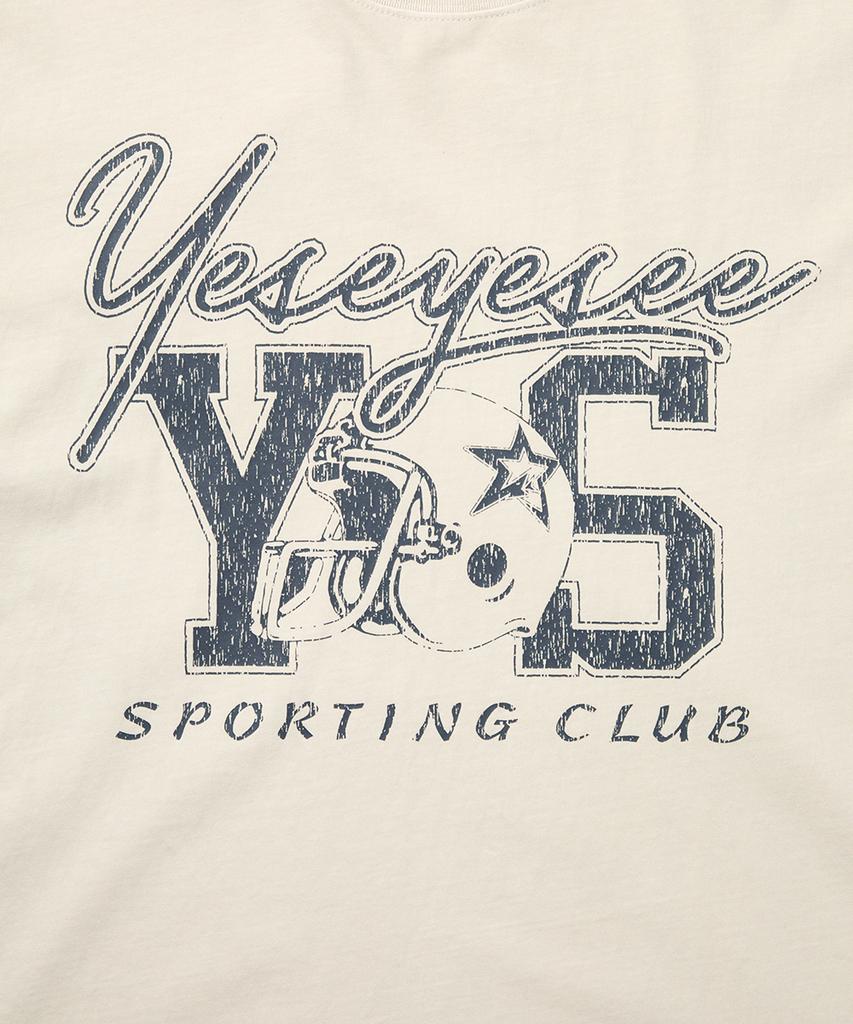 YESEYESEE Y.E.S Sporting Club Tee Natural