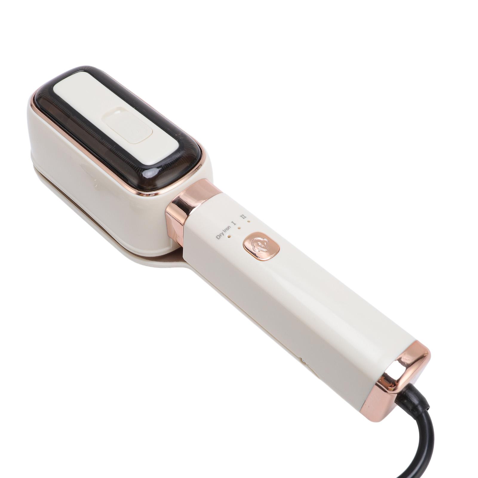 

Travel Steam Iron Combo Mini Portable Wet Dry 2 Use 1000W for Clothes 15S Fast Heat 180 degrees Flip Handle EU Plug