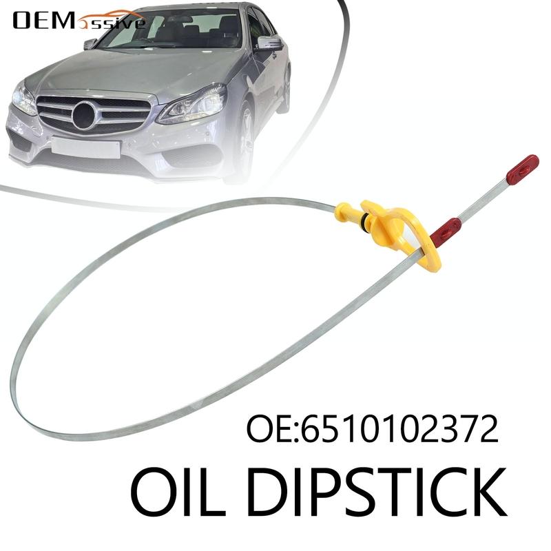 For Mercedes Benz C-Class E-Class GLK SLC SLK 200CDI 220CDI 250CDI 2.1L Engine Oil Dipstick Level Gauge Replacement 6510102372