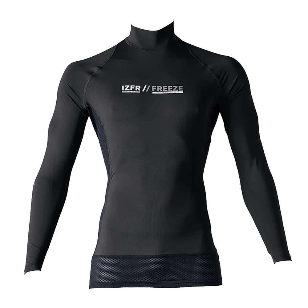 

Компрессионная футболка 221 Нижнее белье S 5 Черный [Eyes Frontier] Прохладная на ощупь С высоким воротом Весна/Лето