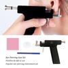 Set Pistola per Piercing all'Orecchio Sicurezza Orecchio Naso Ombelico Corpo Set Kit Pistola per Piercing con 98 Pezzi Borchie per Orecchini