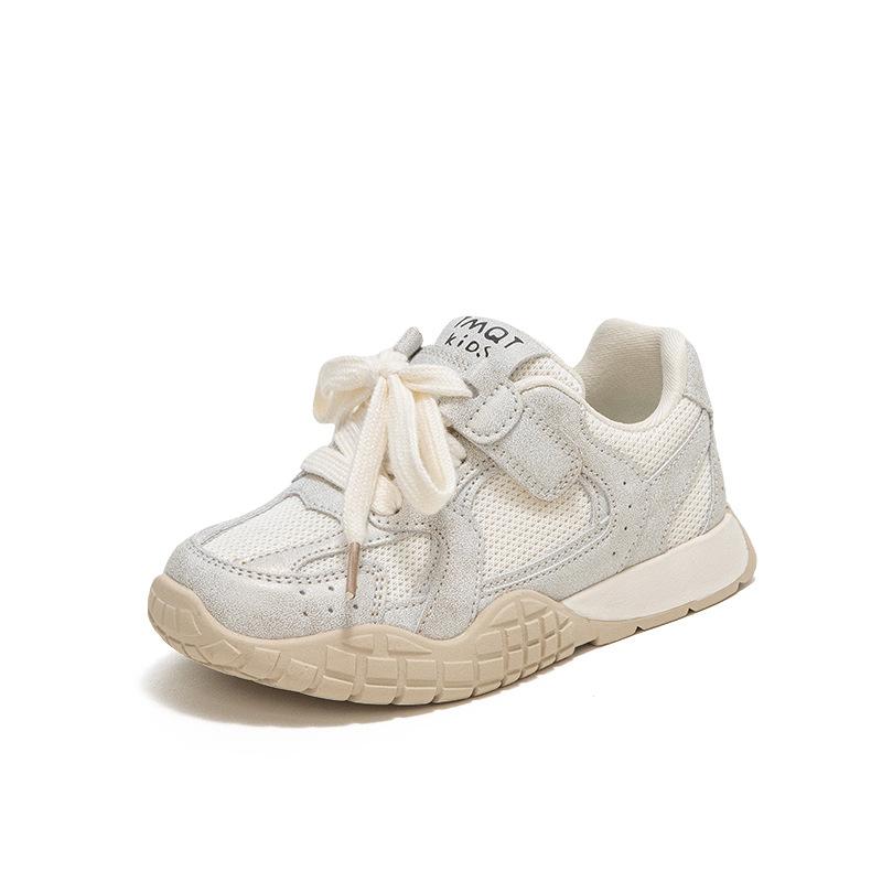 Children's sports shoes retro German training shoes 2025 new spring girls dad shoes mesh breathable women's treasure casual shoes