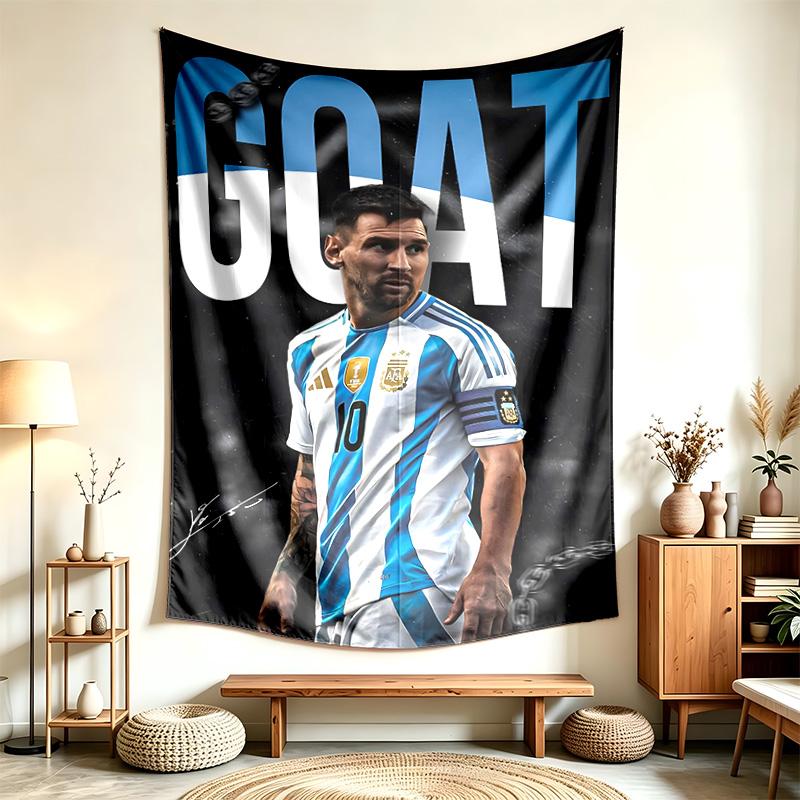 MESSI (1) Tapestry Suitable For Decorating Homes Dorms And Bedrooms Soft To The Touch And A Perfect Gift For Friends And Family