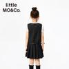 Little MO&Co. Girls' 5A Antibacterial Sun-Protective Sleeveless Pleated Dress