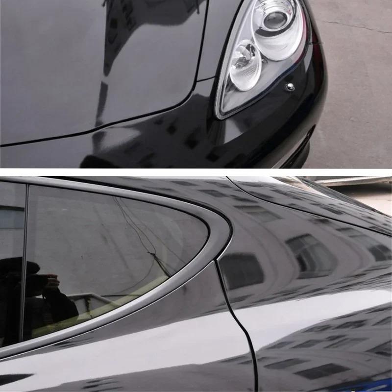 Car Gloss Vinyl Wrap Film Black Bright Color Sticker Car Motorcycle Body Styling Decals Decoration Stickers Accessiries 150x50cm