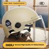 Electric Car Helmet Summer Unisex Battery Car Hard Hat Motorcycle Sun Protection Half Helmet