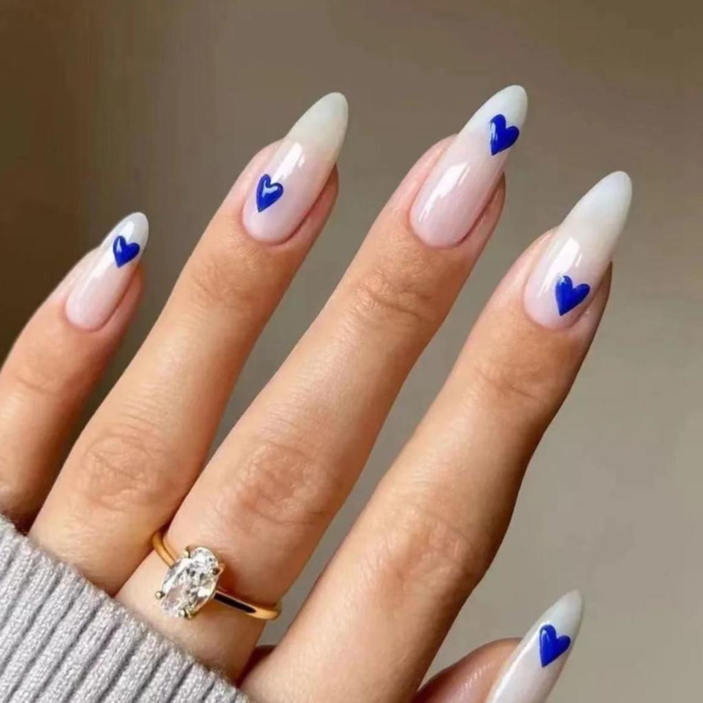 24pcs Detachable Ballerina False Nails Wearable Fake Nails Full Cover Long Nail Tips Manicure Tool Press On Nails