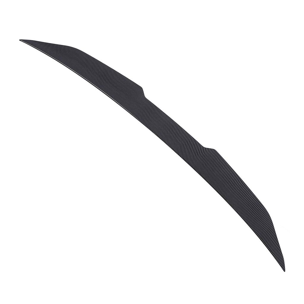 Rear Trunk Spoiler Carbon Fiber Pattern PSM Style Cool Car Decoration Rear Trunk Tail Wing Body Kit Replacement for 5