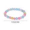 10-30Pcs Colorful Beads Bracelet Kids Girls Birthday Party Favors Goodie Pinata Filler Baby Shower Wedding Guest Treat Gifts
