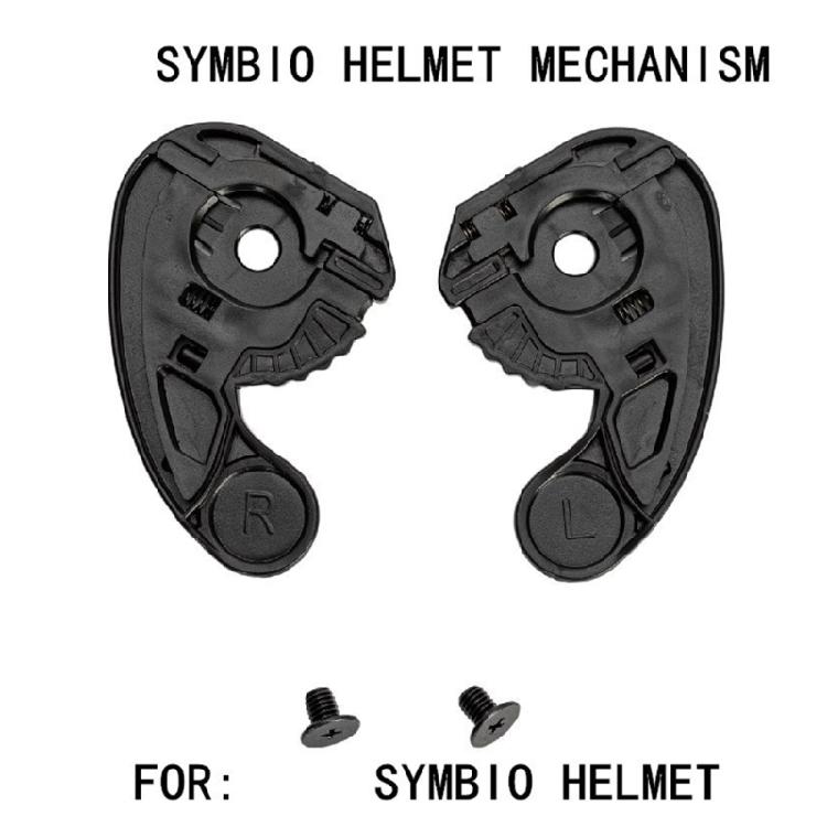 Flip Up Helmets Shield Base Holder 1 Pair Replacement Part for NZI SYMBIO Windscreen Holder Base Visors Part