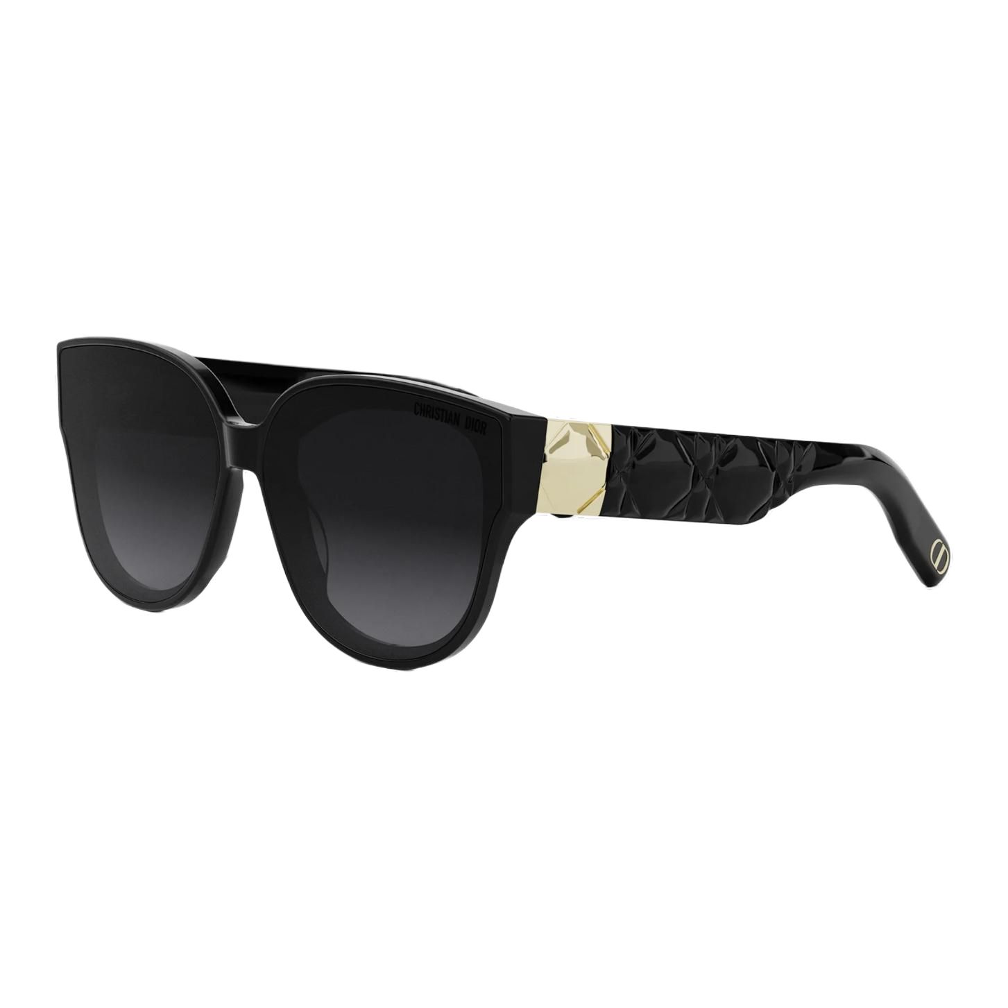 

Dior Logo Acetate Butterfly Sunglasses Women sunglasses Black LADY9522R3I 64,Black