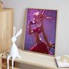 Diamond Painting Zootopia Shakira Stage Illustration 5D DIY Full Round Diamond Mosaic Cartoon Embroidery Art Painting for Home Decoration