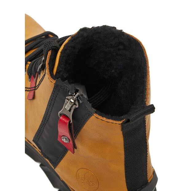 Rieker CEO-55024-68 Yellow Ankle Boots
