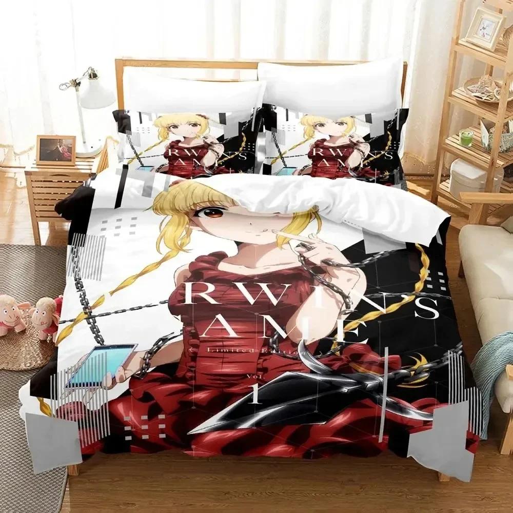 Anime Darwin'S Game Supplies Set Duvet Cover Set Bedding Sets For Adults Bed With Pillowcases No Filling Luxury Birthday Gifts
