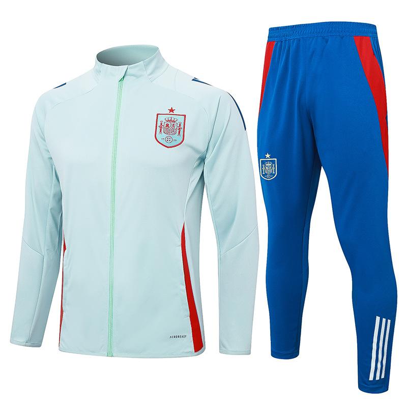 2024 Country Captain Reißverschluss Argentinien Portugal Italien Brasilien Deutschland Aufwärmtrikot Fußballtrikot