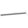 VidaXL Wall Shelves 4 Pcs Grey 115x9x3 Cm