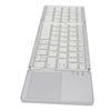 3 Folding Keyboard with Touchpad 63 Keys 10m Connection USB Charging Wireless Keyboard for Smartphone Tablet Laptop Travel