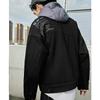 Li Ning CF Su Series Su Yuan Player Solid Color Washed Denim Jacket Unisex Jacket Black AJDT737-1