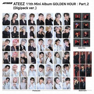 11. Mini-Album „Golden Hour Part.2“ Digipack Ver. Offizielle Fotokarte KPOP