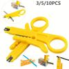 Wire Stripper Knife Crimper Pliers Crimping Tool Cable Stripping Wire Cutter Multi Tools Cut Line Multifunctional Hand Tools