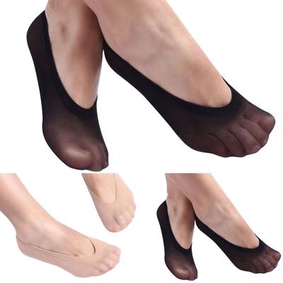 10 Pairs Womens Non Slip Invisible Liner Socks Ultra Thin Breathable Low Cut Anti Slip Sole Socks for Everyday Wear
