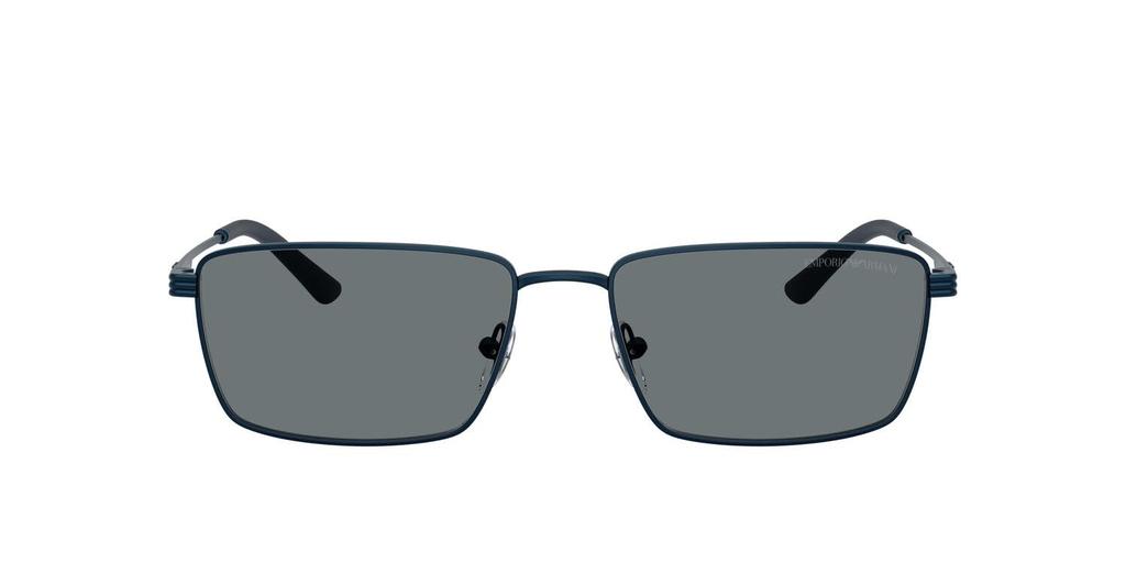 EMPORIO ARMANI METALIZED BLUE DARK 34248057 0EA2169 Sunglasses, BLUE, 57mm,