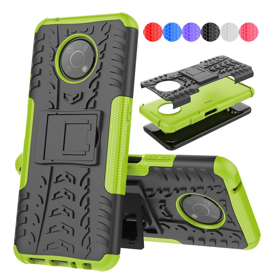 

Сверхпрочная ударопрочная защита с kickstand Hard PC Задняя крышка Soft TPU Двухслойная защита Чехол для Nokia G300 / 2.4 / 3.4 / 5.4 / 1.3 / 2.3 / 2.2 / 3.2 / X7