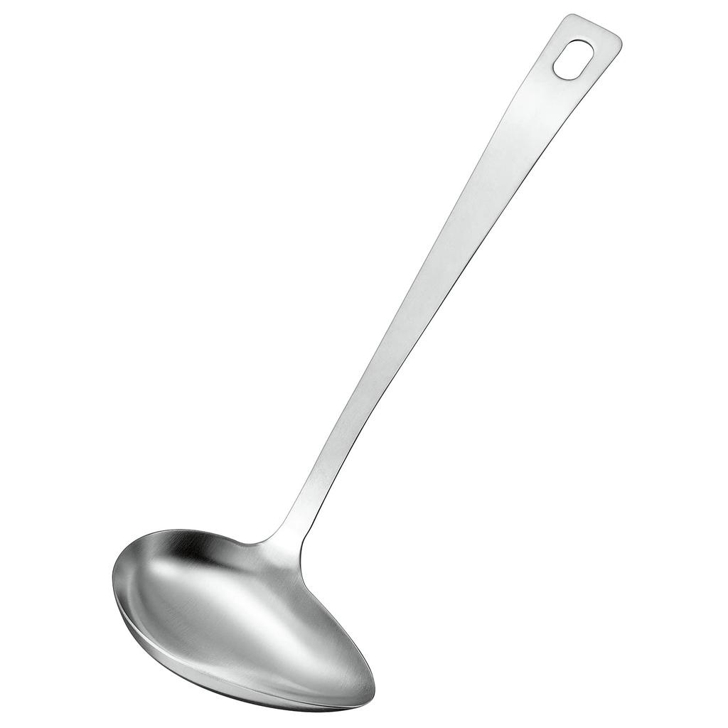 Shimomura Kougyou (Shimomura Industries) Japanese-made Pro-Grade Side-Spout Ladle, Dishwasher Safe, PG-205